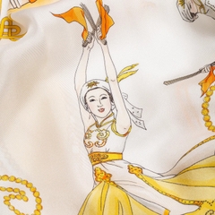 Khăn lụa Bó Đũa Mông Cổ