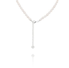 Dây chuyền ngọc trai - Màu bạc (Pearl Charm Clasp)