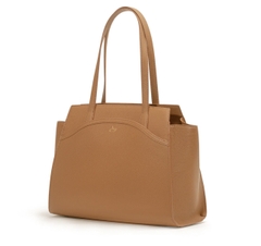 Túi da tote Nét Thanh Nhã Nhà Đường - Màu nâu