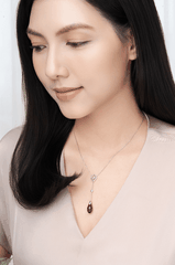 Dây chuyền Tua Rua Tiên Nữ - Thạch Anh Tím