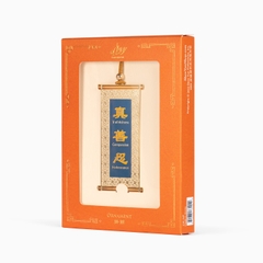 Vật treo trang trí Chân Thiện Nhẫn - Dạng cuộn