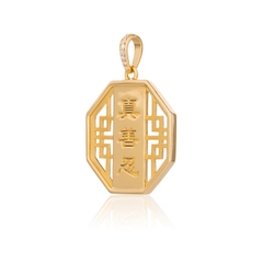 Charm Kỳ Diệu May Mắn Chân Thiện Nhẫn - Vàng 22mm
