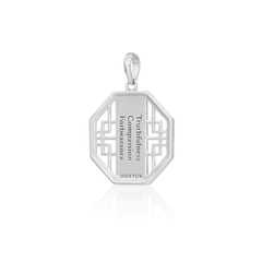 Charm Kỳ Diệu May Mắn Chân Thiện Nhẫn - Bạc 16mm