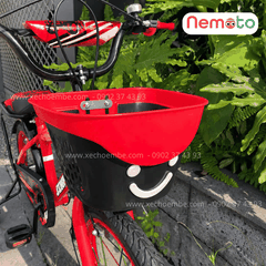 Xe Đạp Bé Trai Jin 12, 16 Inch Có Giỏ Và Bánh Phụ