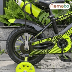 Xe Đạp Trẻ Em Thể Thao 12, 14, 16 Inch Tặng Cờ, Bình Nước, Nón Bảo Hộ