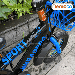 Xe Đạp Trẻ Em Thể Thao 12, 14, 16 Inch Tặng Cờ, Bình Nước, Nón Bảo Hộ