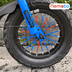Xe Đạp Trẻ Em Thể Thao 12, 14, 16 Inch Tặng Cờ, Bình Nước, Nón Bảo Hộ