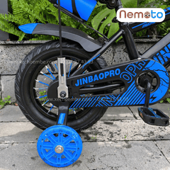 Xe Đạp Trẻ Em Thể Thao 12, 14, 16 Inch Tặng Cờ, Bình Nước, Nón Bảo Hộ