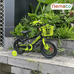 Xe Đạp Trẻ Em Thể Thao 12, 14, 16 Inch Có Giỏ, Baga Sau