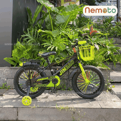 Xe Đạp Trẻ Em Thể Thao 12, 14, 16 Inch Có Giỏ, Baga Sau