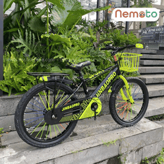 Xe Đạp Trẻ Em Thể Thao 18-20 Inch Có Giỏ, Baga Sau