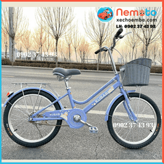 Xe Đạp Nữ KUBABY 2 Gióng Chắc Chắn Size 20inch - Mã KUBABY 20