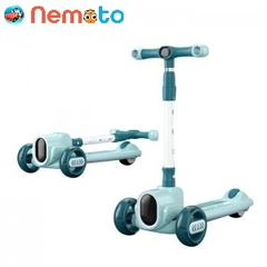 XE TRƯỢT SCOOTER 3 BÁNH CÓ ĐÈN NHẠC 2022
