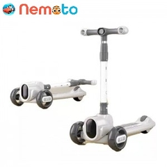 XE TRƯỢT SCOOTER 3 BÁNH CÓ ĐÈN NHẠC 2022