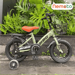 Xe Đạp Trẻ Em BIBG 12 Và 16 Inch Có Giỏ, Bánh Phụ