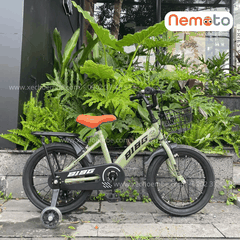 Xe Đạp Trẻ Em BIBG 12 Và 16 Inch Có Giỏ, Bánh Phụ