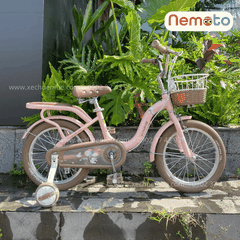 Xe Đạp Trẻ Em Xaming  C1 - Size 12-14-16 Inch Có Giỏ Và Bánh Phụ