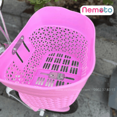Xe Đạp Bé Gái Jin 12, 14, 16 Inch Có Giỏ Và Bánh Phụ