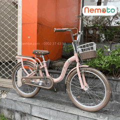 Xe Đạp Trẻ Em Xaming  C1 - Size 18-20 Inch Có Giỏ Và Chân Chống