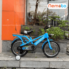 Xe Đạp Trẻ Em Shukyo K005 12, 14, 16 Inch Có Bánh Phụ
