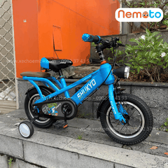 Xe Đạp Trẻ Em Shukyo K005 12, 14, 16 Inch Có Bánh Phụ
