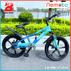 Xe Đạp  Địa Hình Thể Thao Cao Cấp Bánh Mâm, Phuột nhún, Thắng Đĩa Size 20inch - Mã BULL