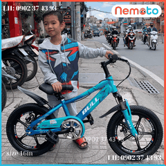 Xe Đạp  Địa Hình Thể Thao Cao Cấp Bánh Mâm, Phuột nhún, Thắng Đĩa Size 20inch - Mã BULL