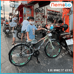 Xe Đạp Nam Việt Nhật Hàng Việt Nam Có Baga Size 20- Mã VN-NEW