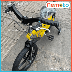 Xe Đạp Trẻ Em Jianer Cao Cấp  Có Phuột Nhún, Bánh Mâm, Thắng Đĩa Size 16inch - Mã JIANER J9