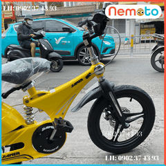Xe Đạp Trẻ Em Jianer Cao Cấp  Có Phuột Nhún, Bánh Mâm, Thắng Đĩa Size 16inch - Mã JIANER J9