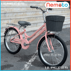 Xe Đạp Nữ KUBABY 2 Gióng Chắc Chắn Size 20inch - Mã KUBABY 20