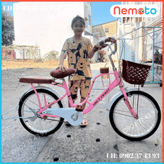 Xe Đạp Nữ Việt Nhật Mini Cao Cấp Size 24 inch - Mã LATE -VN2