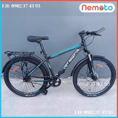 Xe Đạp Nam Việt Nhật - Hàng Việt Nam Cao Cấp Có Phuột,Thắng Đĩa Size 24inch - Mã DH3