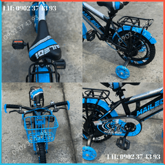 Xe Đạp Trẻ Em Kiểu 2 Sườn Kiểu Dáng Thể Thao Size 16inch - Mã MAI