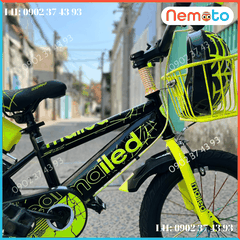 Xe Đạp Nam Thể Thao Địa Hình Tặng Nón BH + Lá Cờ Size 20inch - Mã Mai-Co