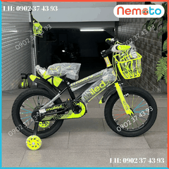 Xe Đạp Thể Thao Trẻ Em Địa Hình Tặng Nón BH + Lá Cờ Size 16inch - Mã Mai-Co
