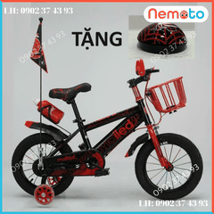 Xe Đạp Thể Thao Trẻ Em Địa Hình Tặng Nón BH + Lá Cờ Size 16inch - Mã Mai-Co