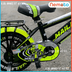 Xe Đạp Trẻ Em Kiểu 2 Sườn Kiểu Dáng Thể Thao Size 16inch - Mã MAI