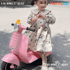 XE VESPA MINI DỄ THƯƠNG CHO BÉ