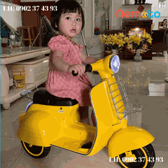 XE VESPA MINI DỄ THƯƠNG CHO BÉ