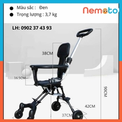 Xe đẩy du lịch gấp gọn tải trọng 25kg, rất tiện lợi, gấp gọn gàng