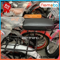 Đệm lót yên sau xe đạp êm ái, bền đẹp, không thấm nước (2 cỡ cho xe người lớn, xe trẻ em)