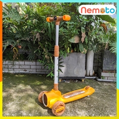 Xe trượt Scooter 3 bánh có đèn, nhạc cao cấp, tải trọng 60kg