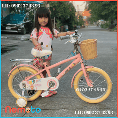Xe Đạp Xaming Bé Gái Dễ Thương Size 16inch - Mã XM23