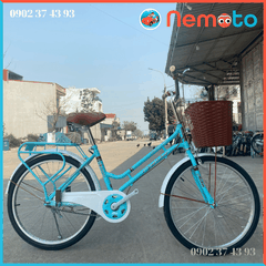Xe Đạp Nữ Việt Nhật Mini Cao Cấp Size 20 inch - Mã PU-VN1