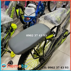 Yên đệm sau xe đạp - Dây gắn dễ dàng cho mọi loại xe đạp (giao màu ngẫu nhiên)