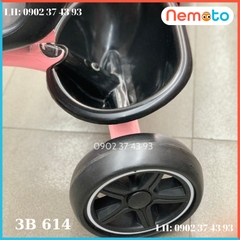 Xe Ba Bánh Khung Sườn Chắc Chắn Cho Bé 2-6 Tuổi - Có Đèn Nhạc Vui Nhộn 3B614