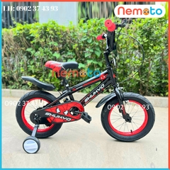 Xe Đạp Trẻ Em  Người Nhện Spider Man Size 12inch - Mã Shukyo K4