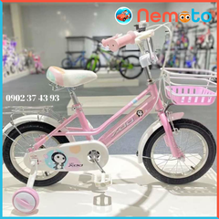 Xe đạp XDD-01 nữ xinh 2 gióng cho bé 2-6 tuổi