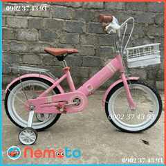 Xe đạp Nữ Xaming Màu Hồng Dễ Thương  Size 20 inch - Mã XM14